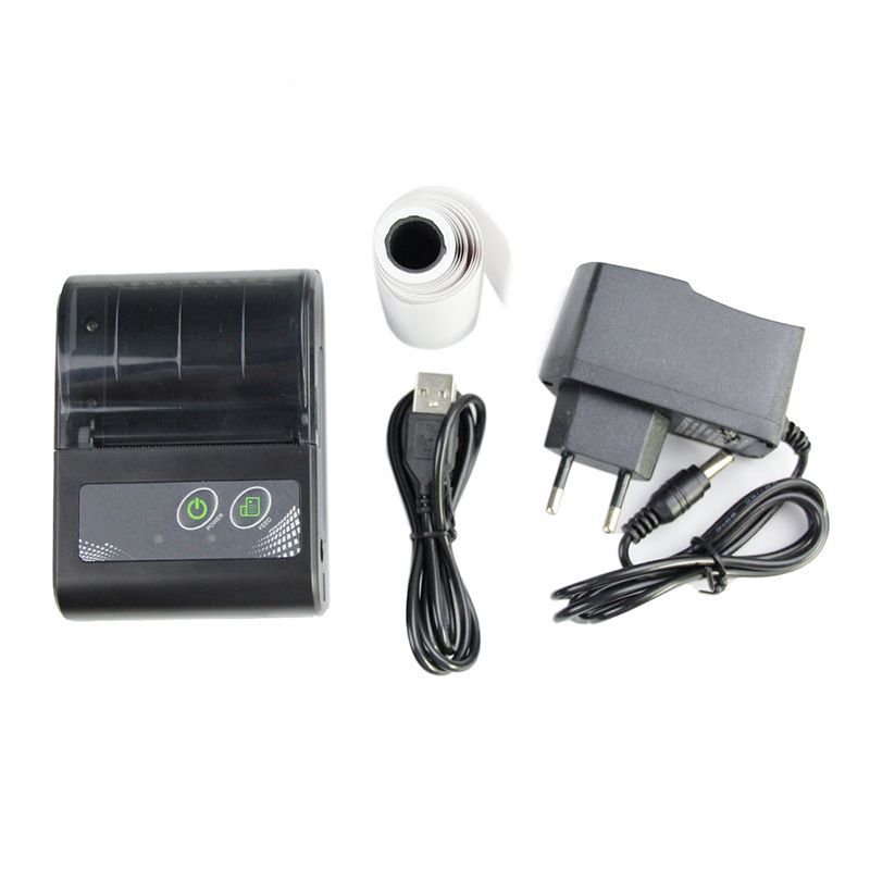 Portable Bluetooth Thermal Printer Quittung 58mm 2 Zoll Mini pos Wireless Windows Android IOS mobile Pocket p10