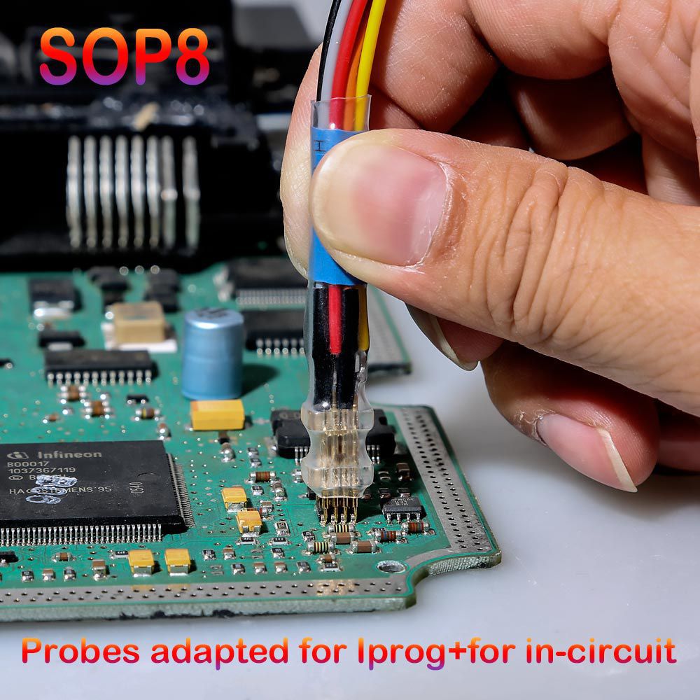 Sonden Adapter für in-Schaltung ECU Arbeiten mit Iprog+ Programmierer und Xprog