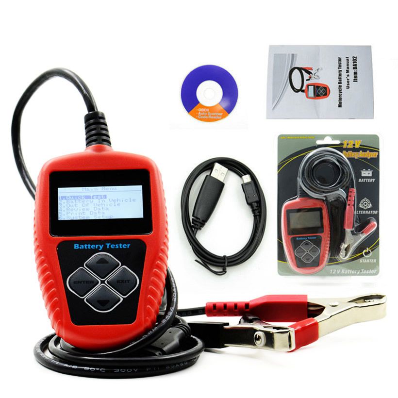 QUICKLYNKS BA102 Motorcycle Battery Tester
