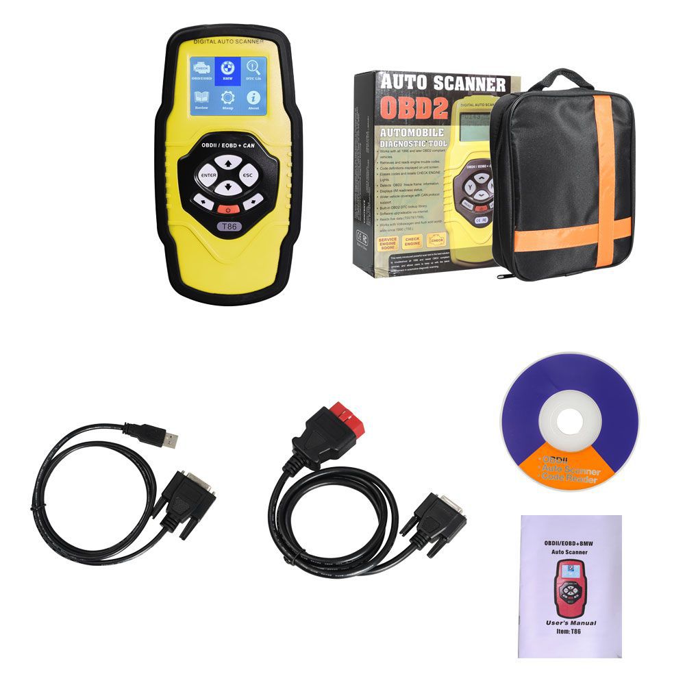 QUICKLYNKS T86 BMW+OBDII Alle System Diagnostic Tool