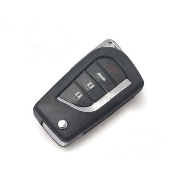 Remote Key 4 Tasten 433MHZ (ohne Chip) Für Toyota Modified 5pcs/lot