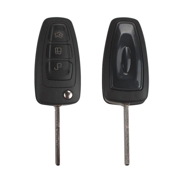 3 Knopf Remote Key mit 433mhz (Schwarz) Made in China für Ford