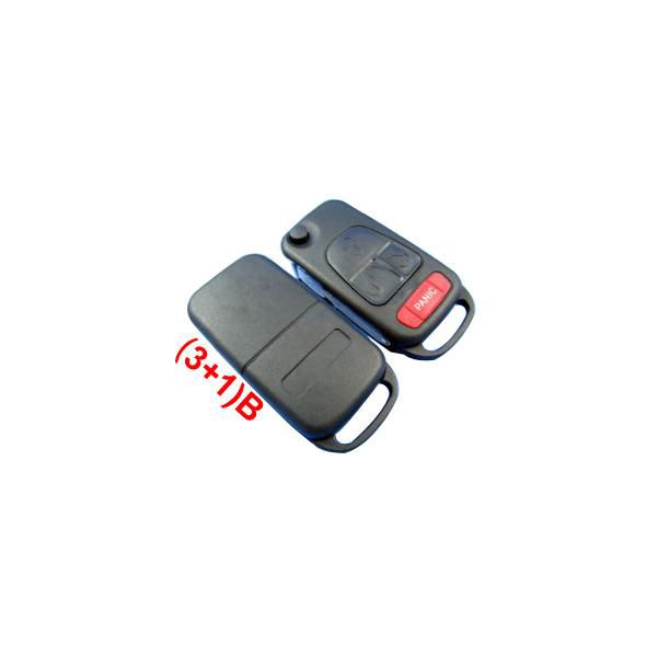 Remote Key Shell (3 +1) Button für New Benz 5pcs /lot