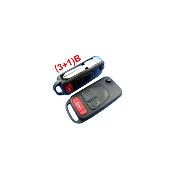 Remote Key Shell (3 +1) Button für New Benz 5pcs /lot