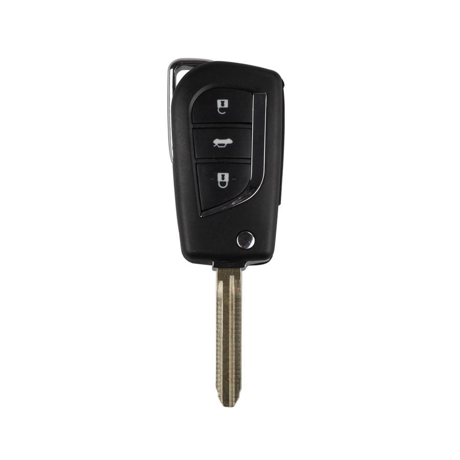 Modifizierte Flip Remote Key Shell 3 Button für Toyota 5pcs /lot Neu
