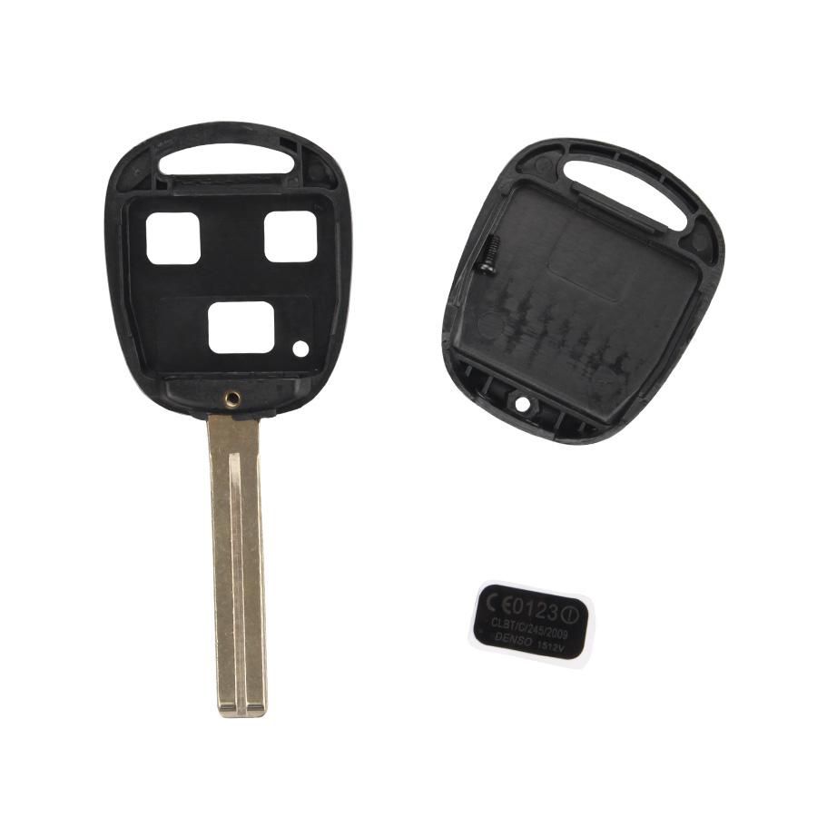 Remote Key Shell 3 Button ohne Logo TOY48 (Long) Für Lexus 5pcs /lot