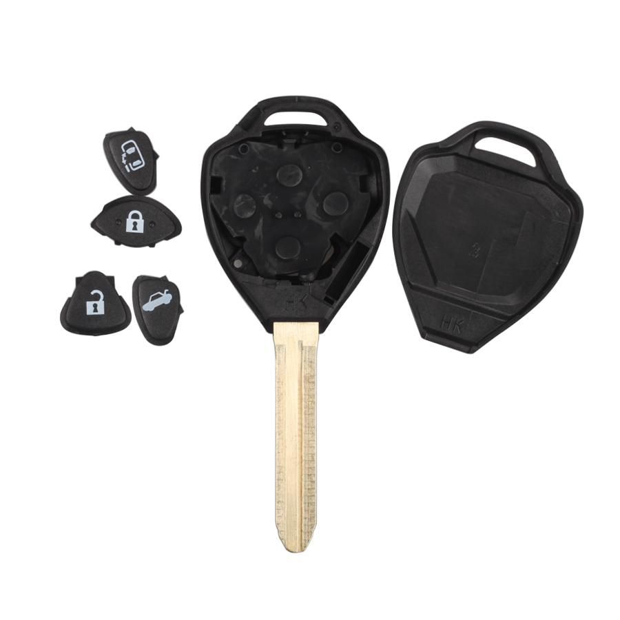 Remote Key Shell 3 Button Without Sticker for Toyota 5pcs /lot