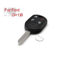 Remote Key Shell 3+1 Button for Ford 10pcs/lot