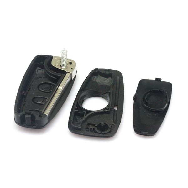 Falten Remote Shell 3 Buttons HU101 Blade (Black Color) für Ford Focus 5pcs /lot