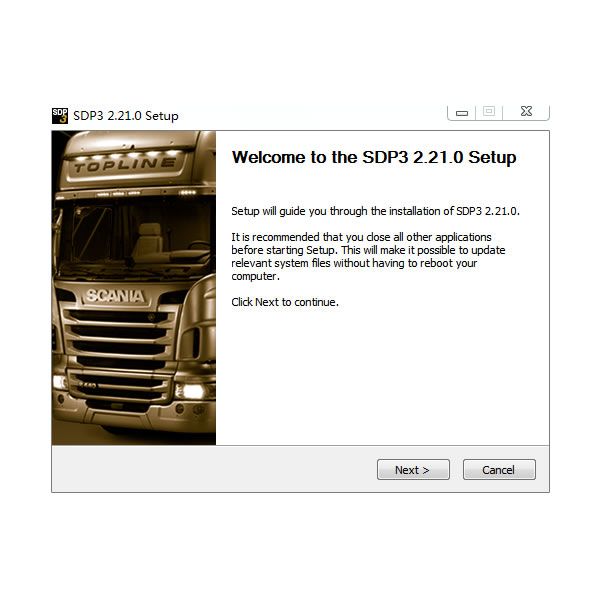 Scania SDP3 V2.21.1 Software für Scania VCI2 und Scania VCI3 LKW/Busse ohne USB Dongle