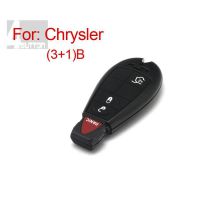 Smart Key Shell 3 +1 Button für Chrysler 5pc /lot