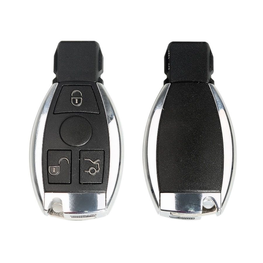 Smart Key Shell 3 Button für Mercedes Benz Montage mit VVDI BE Key Perfekt
