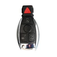 Smart Key Shell 4 Button mit dem Kunststoff für Mercedes Benz Montage mit VVDI BE Key Perfekt 5pcs /lot