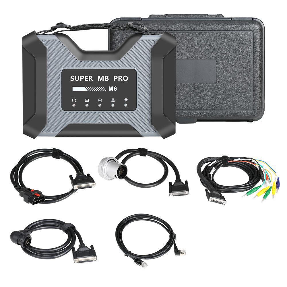 Super MB Pro M6 Wireless Star Diagnose Tool Full Configuration Work on Both Cars and Trucks