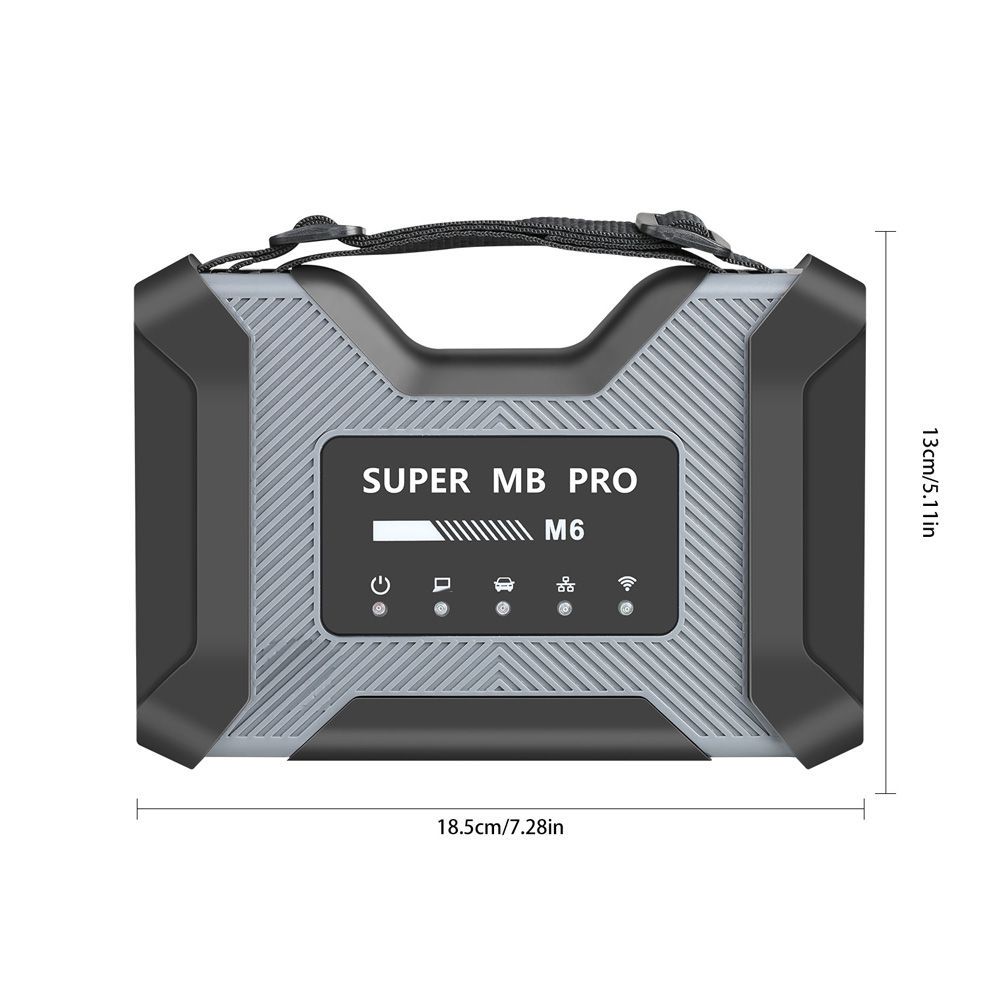 SUPER MB PRO M6 Wireless Star Diagnose Tool mit Multiplexer und Lan Kabel Kabel Haupt Test Kabel