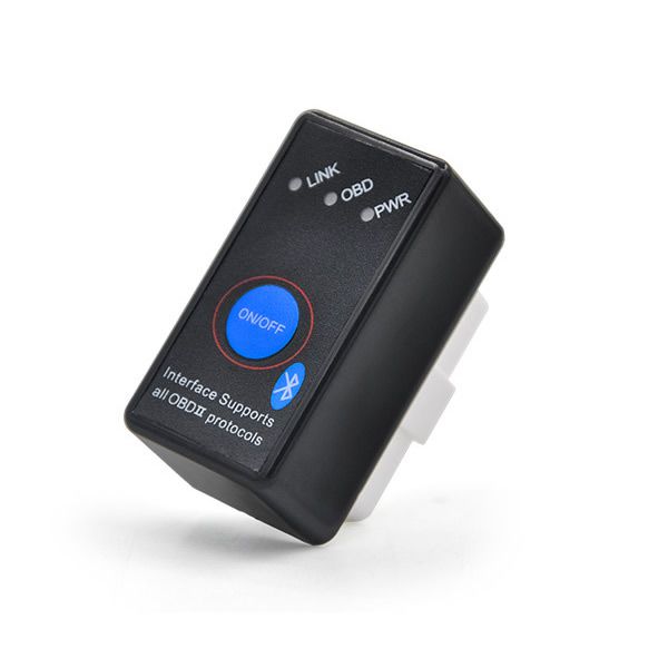 NEU Super Mini ELM327 Bluetooth OBD -II OBD Can with Power Switch Software V2.1