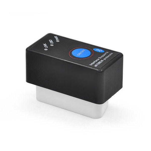 NEU Super Mini ELM327 Bluetooth OBD -II OBD Can with Power Switch Software V2.1