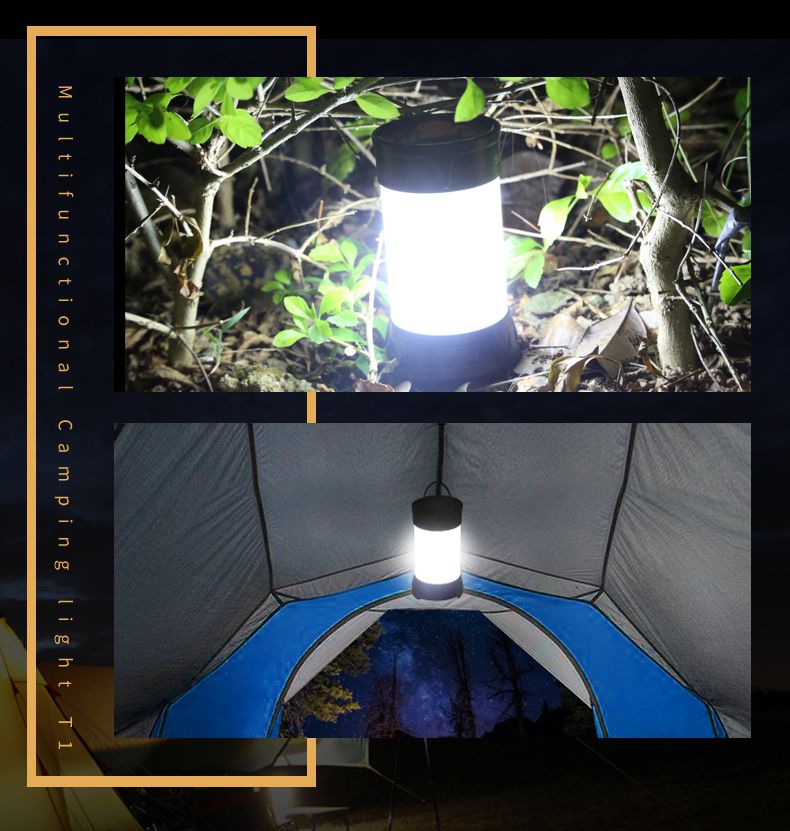 Camping Light Flashlight T1 Camp Lamp LED Fackel Licht für Fenix Sofirn Convoy Lantern Lumintop Nitecore Tent Light