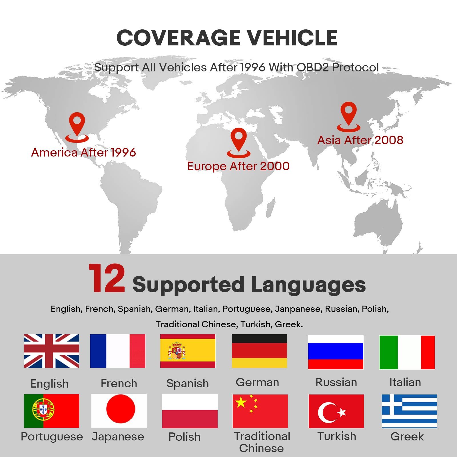 2025 THINKCAR Thinkdiag2 All System Bidirectional Diagnostic Tool with CAN-FD Protocol Auto VIN ECU Coding 15+ Reset Functions One Year Free Update