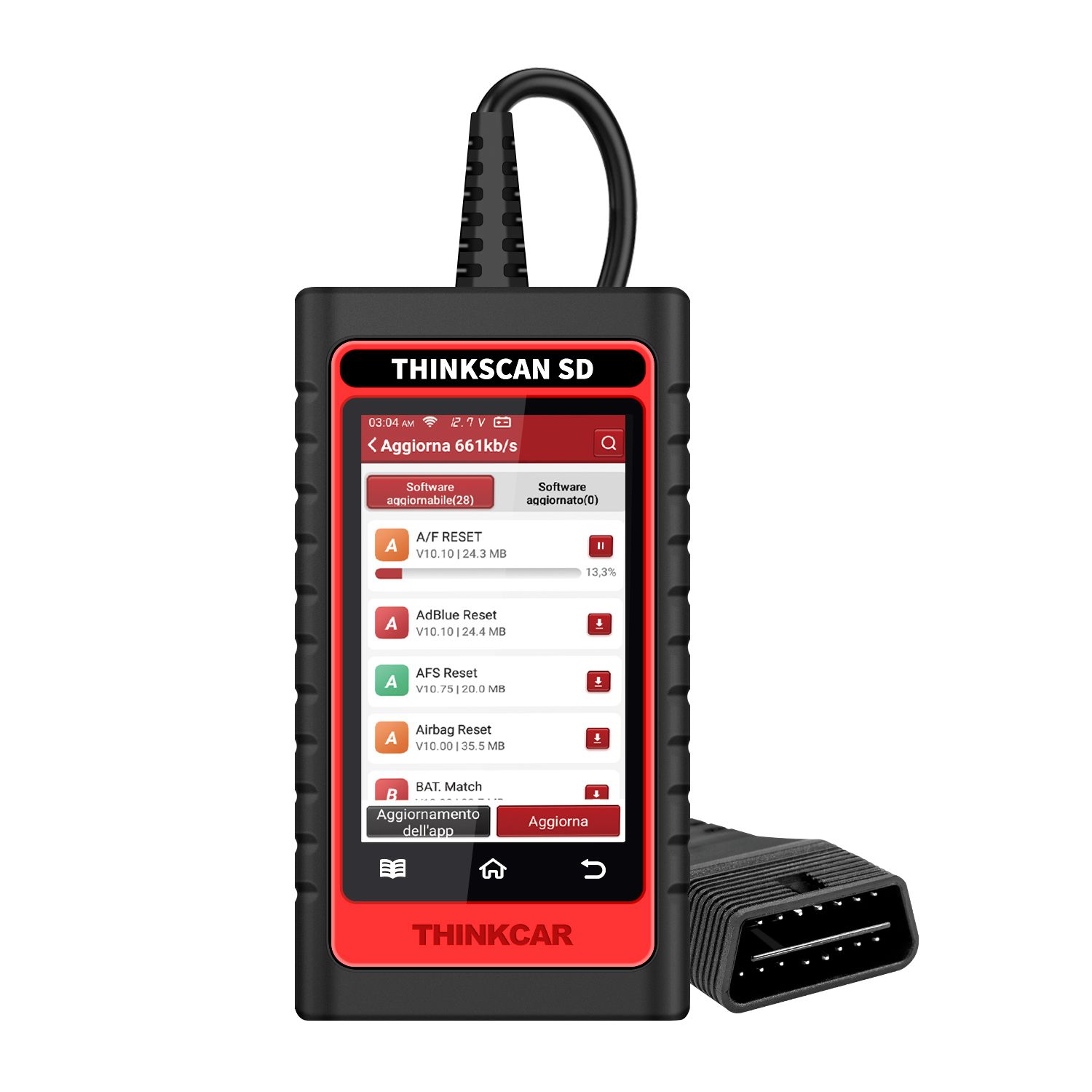 THINKCAR Thinkscan SD2 OBD2 Automotive Scanner ABS SRS Professionelle Diagnosewerkzeuge Alle System Free UpdateCode Reader
