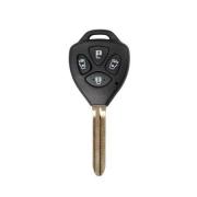 Remote Key Shell 4 Button (Mit Aufkleber mit Schiebetür) Für Toyota 5pcs /lot