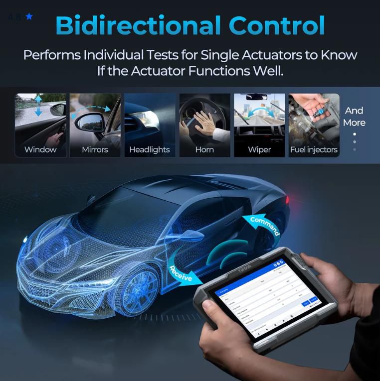 2025 TOPDON ArtiDiag 900 Lite 8" Scan Tool Vollständige Systemdiagnose mit 8 Reset-Funktionen