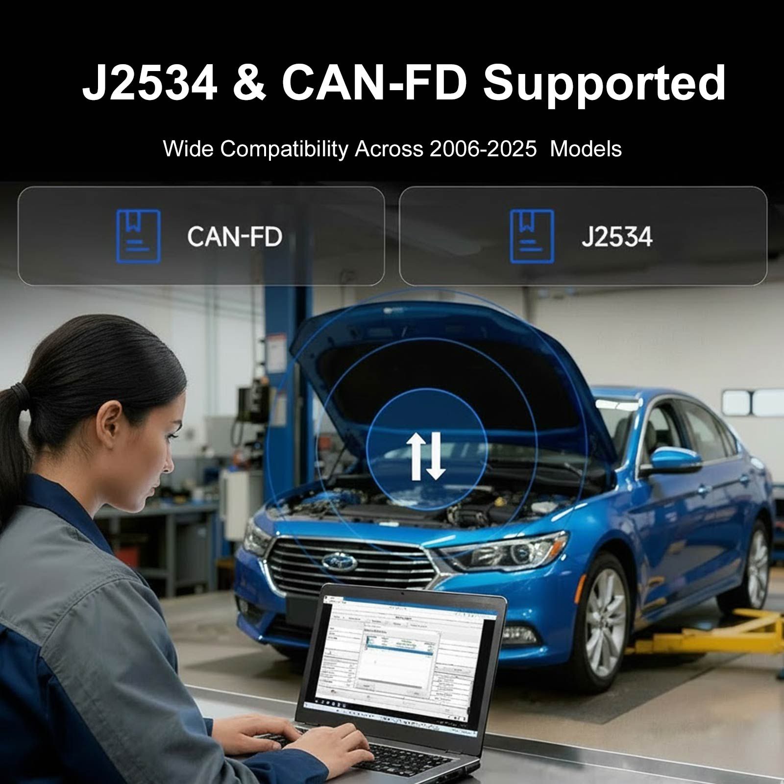 2026 TOPDON RLink X3 J2534 Pass-through Programmer für US-Fahrzeugmarken für GM, Ford und Chrysler