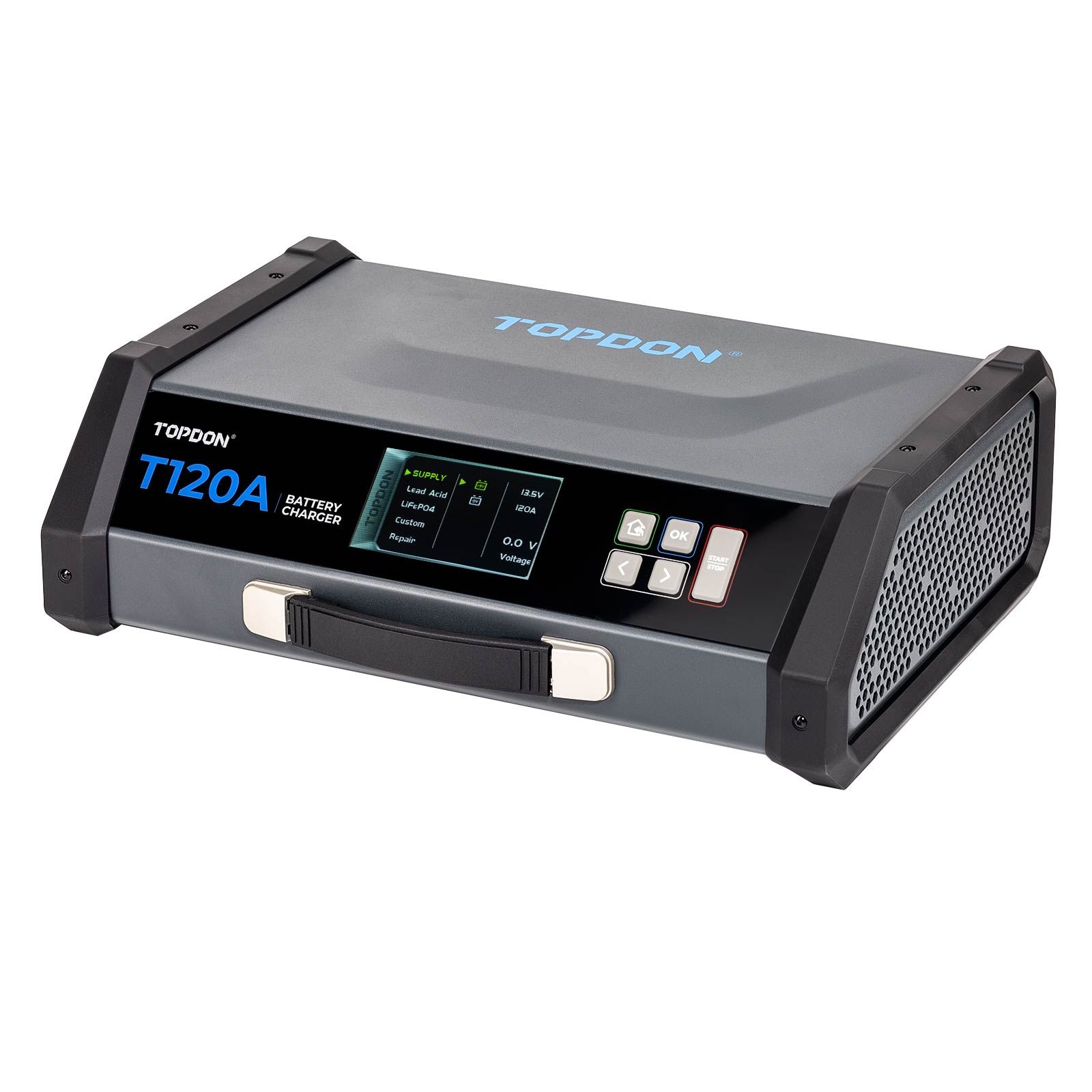 TOPDON TORNADO 120000 5M (16 Ft) Clamp-T120A (T1200005) Power Supply & Battery Charger