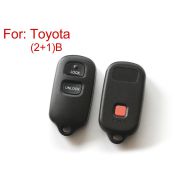 Remote Key Shell für Toyota 2 +1 Buttons 5pcs /lot