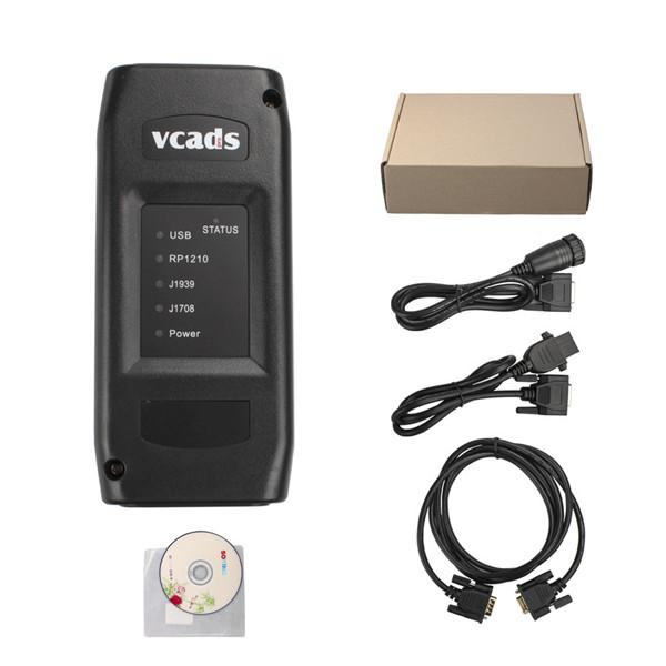 VCADS Pro 2.40 für Volvo Truck Diagnostic Tool mit mehreren Sprachen