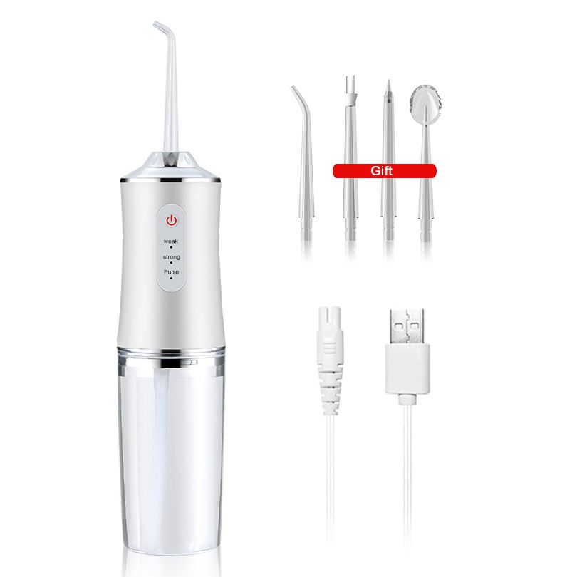 Oral Irrigator Dental Water Flosser 3 Modis USB Rechargeable Electric Zahnreiniger für Braces 240ML Tragbare Bewässerung