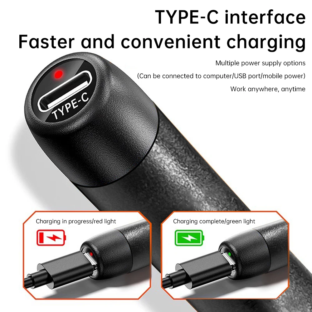 USB Lötein Kit verstellbare Temperatur 300-450 ℃ Typ-C 1000mAh Batterie Intelligentes Löt Schweißen Eisen Werkzeug