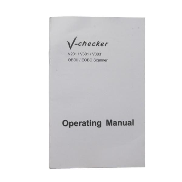 V -CHECKER V301 OBD2 Professional CANBUS Code Reader