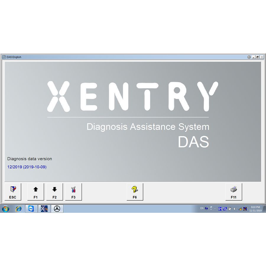 Xentry V2021.6 MB Star Diagnostic SD Connect C4 DELL 500G HDD Supports HHT-WIN, Vediamo and DTS Monaco