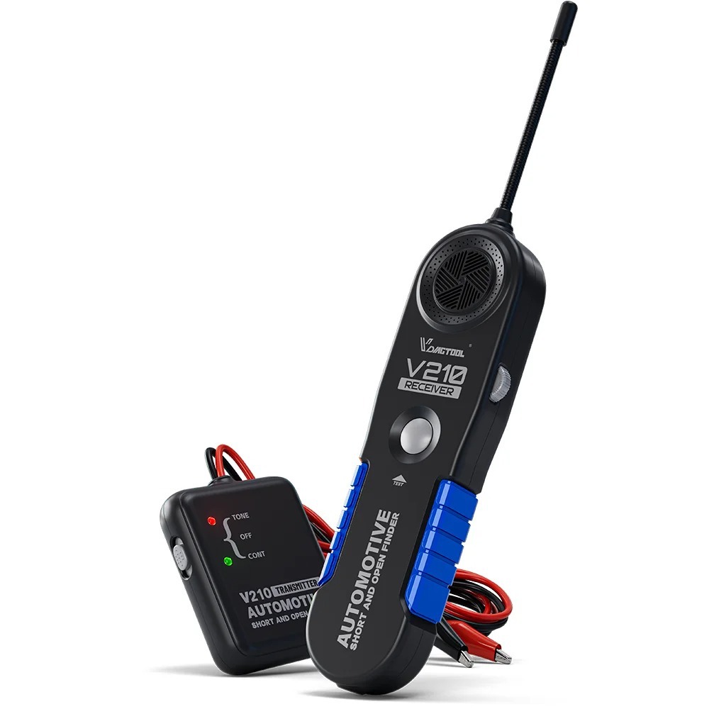 VDIAGTOOL V210 Automotive Circuit Tester Auto Elektrischer Tester Open & Short Finder Drahtbrecher Finder Fehlersonde Kabel Tracker