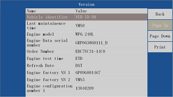 VDSA -HD EDC17 ECU Specification Diagnostic Scanner 1