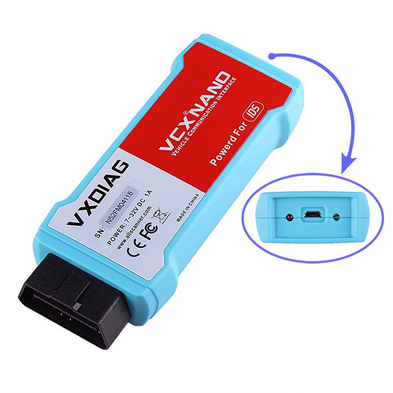 2019 VXDIAG VCX NANO For Ford For Mazda OBD2 Car Diagnostic Tool 2 in 1 IDS V112 WiFi Scanner For Mazda PCM, ABS,Programming