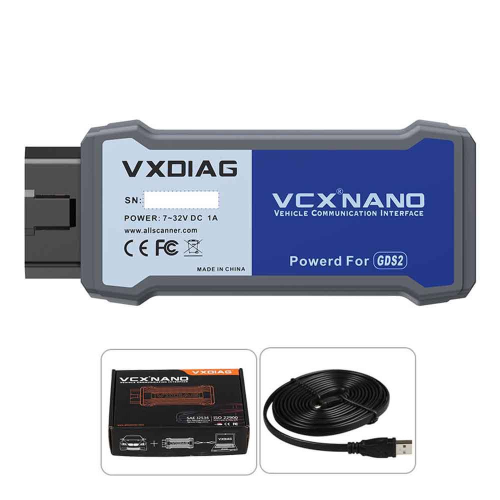 USB Version VXDIAG VCX Nano für GM/OPEL GDS2 V2022.05 Tech2WIN 16.02.24 Diagnosewerkzeug