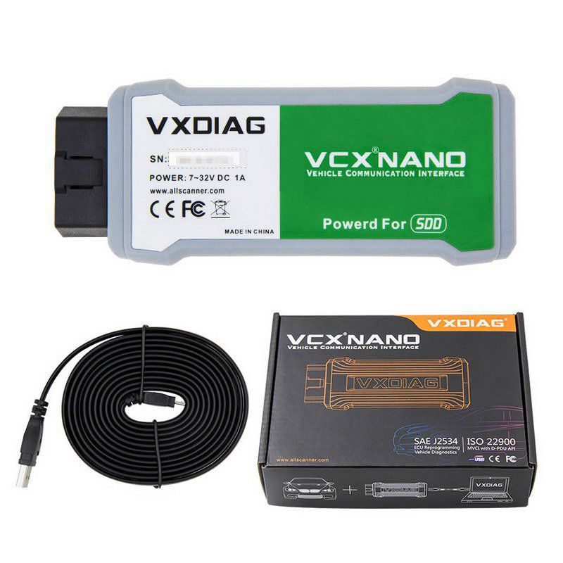 VXDIAG VCX NANO für Land Rover und Jaguar Software SDD V154 Offline Engineer Version