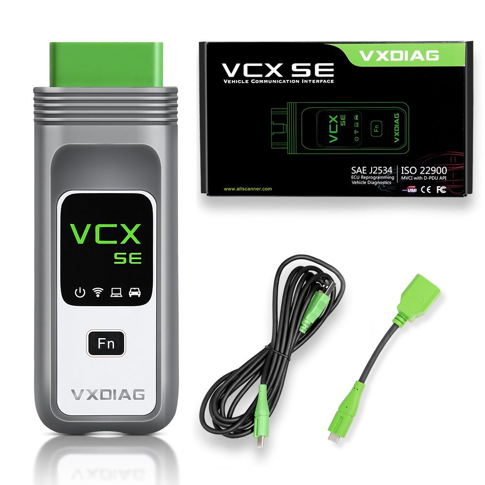 VXDIAG VCX SE DOIP Hardware Vollmarken 13 in 1 Diagnose für JLR HONDA GM VW FORD MAZDA TOYOTA Subaru VOLVO BMW BENZ PW2 + JLR DOIP + PW3