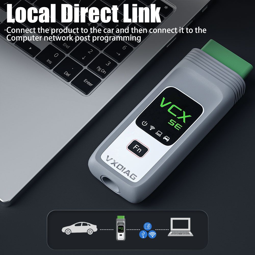 VXDIAG VCX SE DOIP Vollmarken 14 in 1 Diagnose für JLR HONDA GM VW FORD MAZDA TOYOTA SUBARU VOLVO BMW BENZ PW2 + RENAULT + PSA + NISSAN