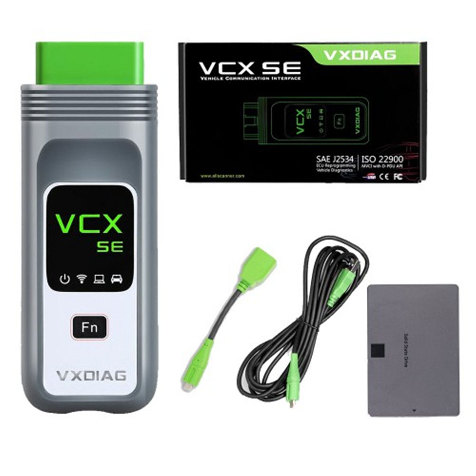 VXDIAG VCX SE DOIP Vollmarken mit 2TB Software SSD für JLR HONDA GM VW FORD MAZDA TOYOTA Subaru VOLVO BMW BENZ