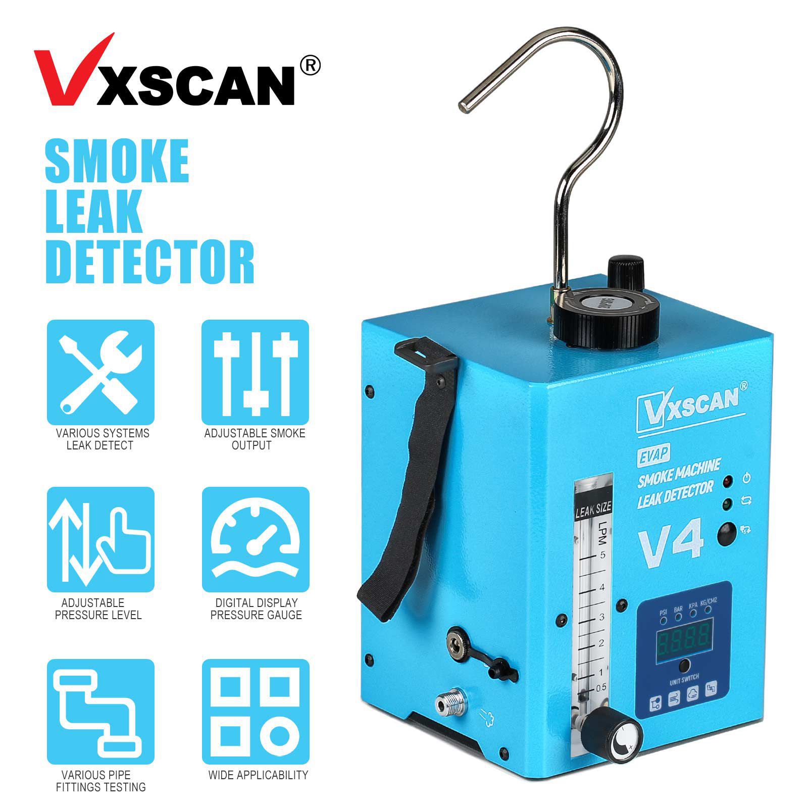 VXSCAN V4 Automotive Rauch Leck Detector Vakuum Rauch Maschine Leck Detector Diagnose Tester