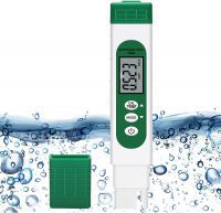 Wasser Tester Pen LCD Display Wasser Tester EC TDS Temp Meter 5-in-1 Multifunktionale hohe Genauigkeit Wasser Test Meter für Hydropon