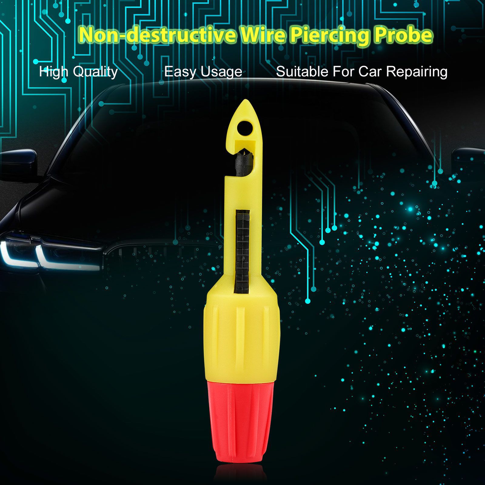 Draht Piercing Probe Piercing Clip 4mm Bananenstecker mit 4mm Automotive Test Leads Kabel Piercing Probe Set Arbeit mit Godiag GT101/GT102/GT103