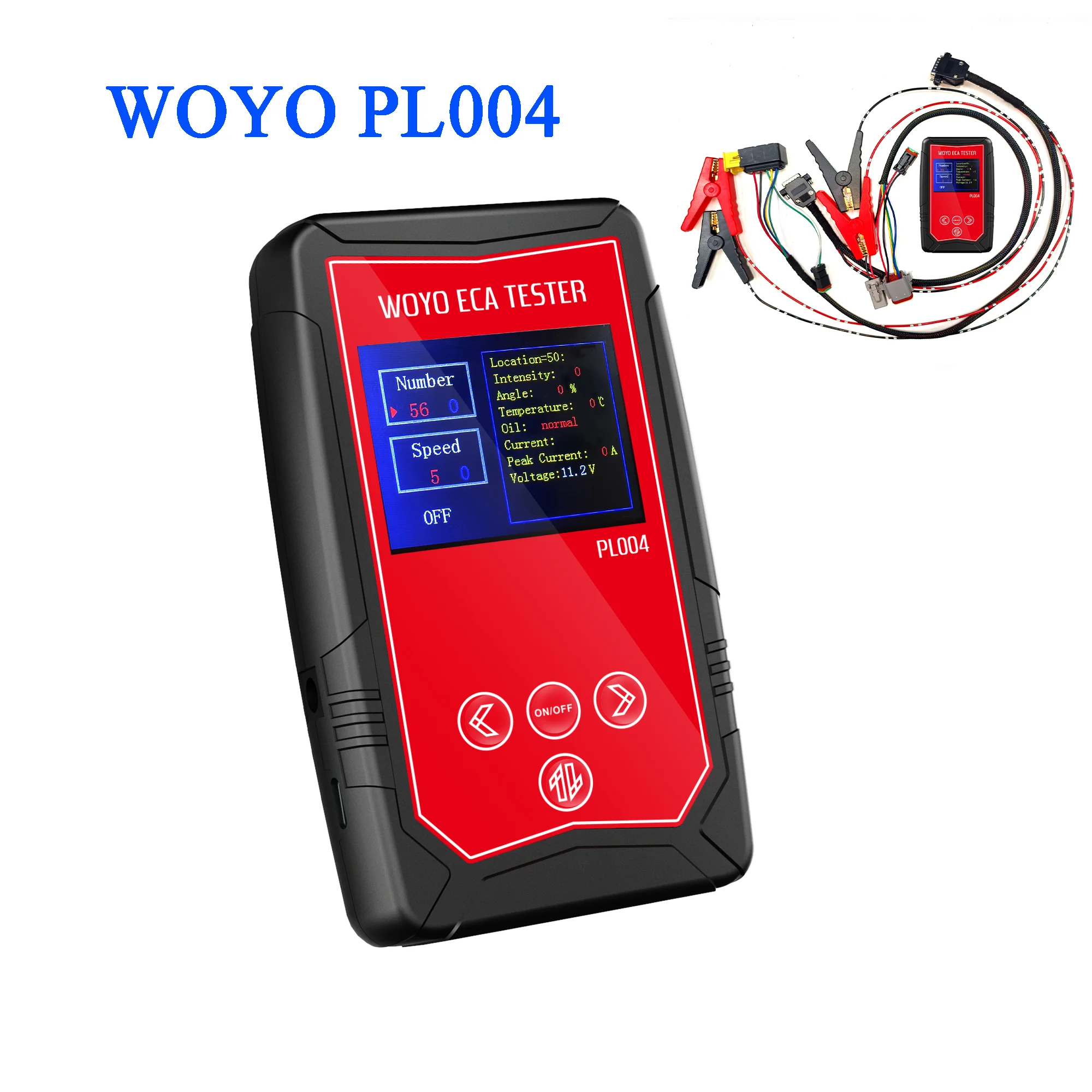 WOYO PL004 ECA-Tester für Scania LKW Elektrokupplungsaktuator – Diagnosemodul zur Werkstattprüfung und Reparatur