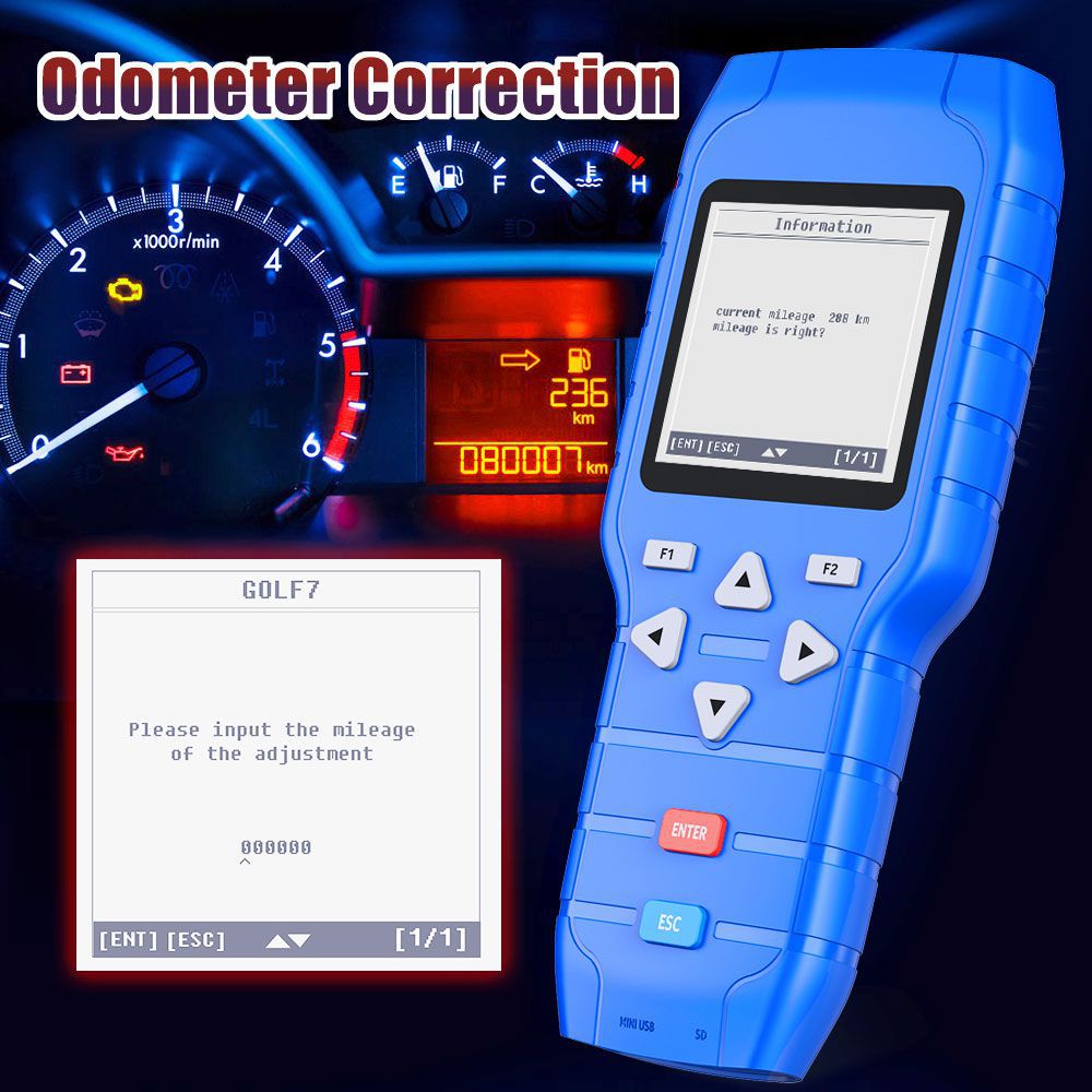 OBDSTAR X-100 PRO Auto Key Programmer (C+D) Typ für IMMO+Kilometerzähler+OBD Software