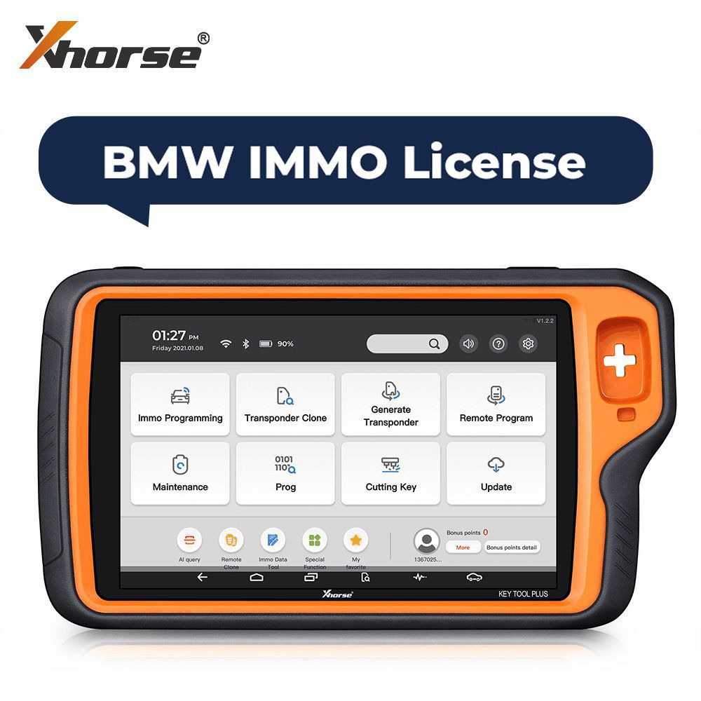Xhorse BMW IMMO Programmiersoftware Lizenz passend für VVDI Key Tool Plus VAG Version