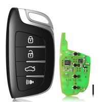 Xhorse XSCS00EN Smart Remote Key 4 Buttons Colorful Crystal Style Proximity Englisch 5pcs/lot