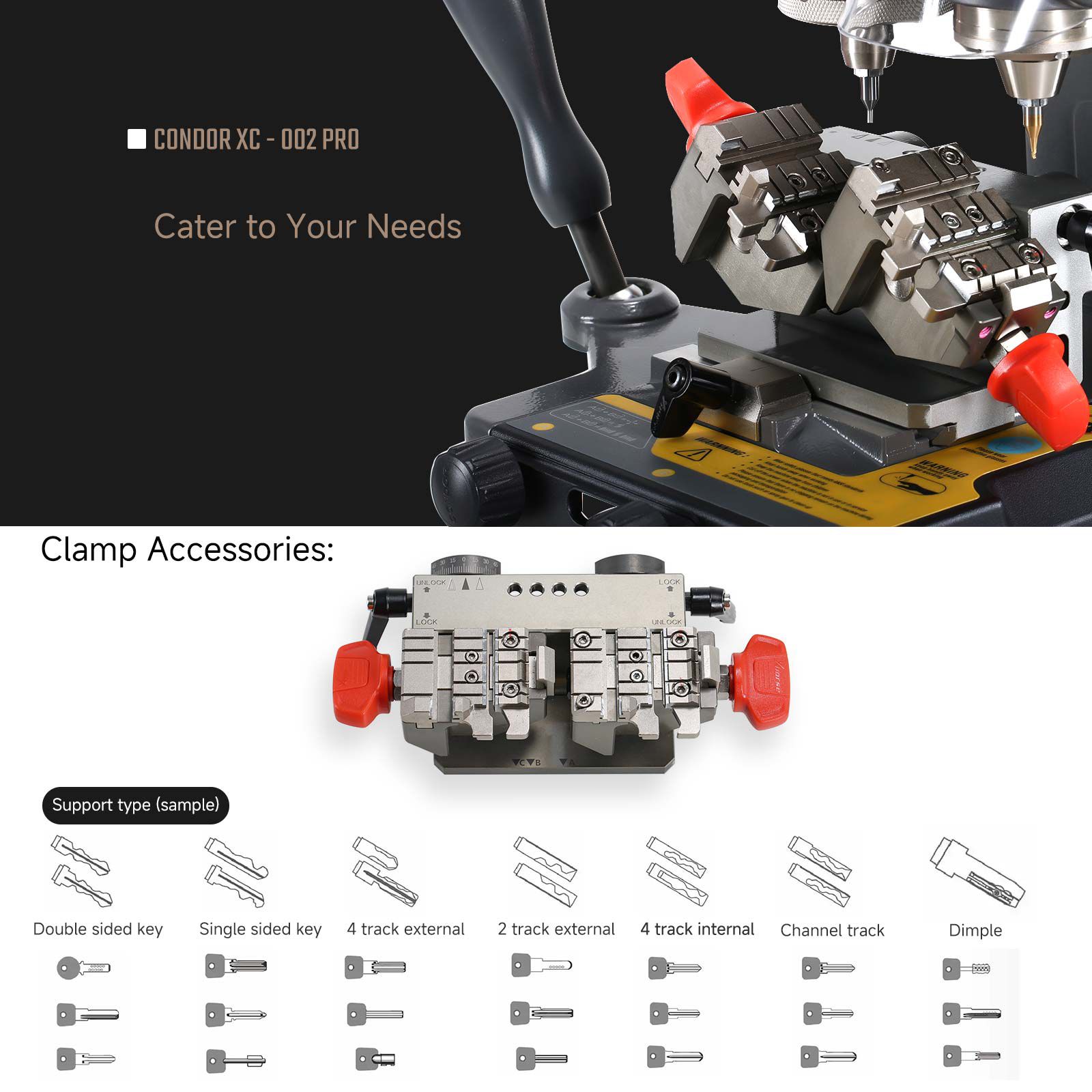 2025 Original Xhorse Condor XC-002 XC002 PRO Key Cutting Machine